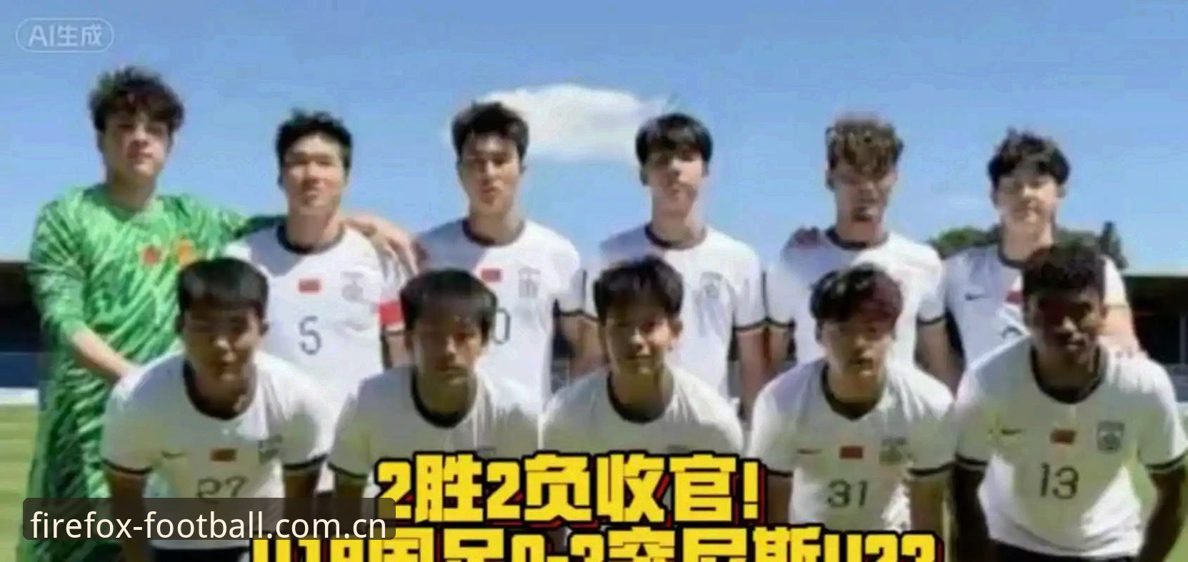 火狐体育直播足球中国站更新日志 U19国足0-3突尼斯出局,土伦杯表现深度解析——从火狐体育直播看年轻球员的技术短板与未来之路